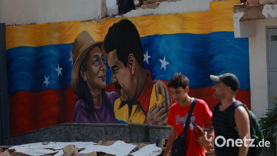Seit Jahren leidet Venezuela unter politischen Spannungen und wirtschaftlichen Problemen. Bild: Stringer/dpa