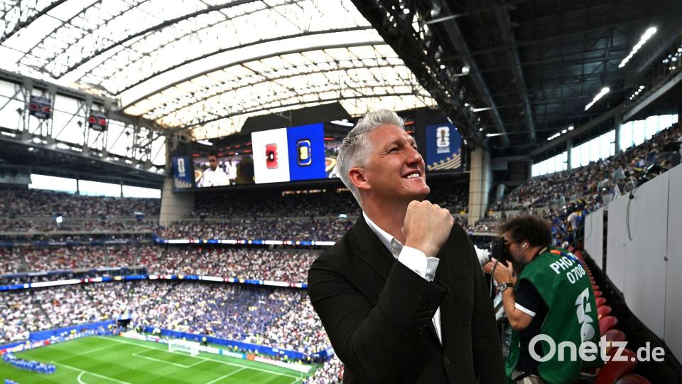 Ex-Weltmeister und ARD-Experte Bastian Schweinsteiger. (Archivbild) Bild: Federico Gambarini/dpa