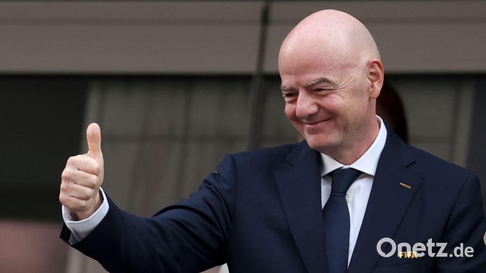 Gianni Infantino äußerte sich positiv zu den Pausen. Bild: Bai Xuefei/XinHua/dpa