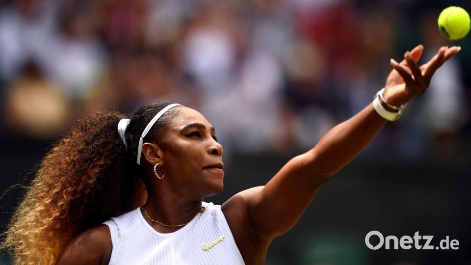 Bekannt für einen gewaltigen Aufschlag: Serena Williams. (Archivbild) Bild: Victoria Jones/PA Wire/dpa