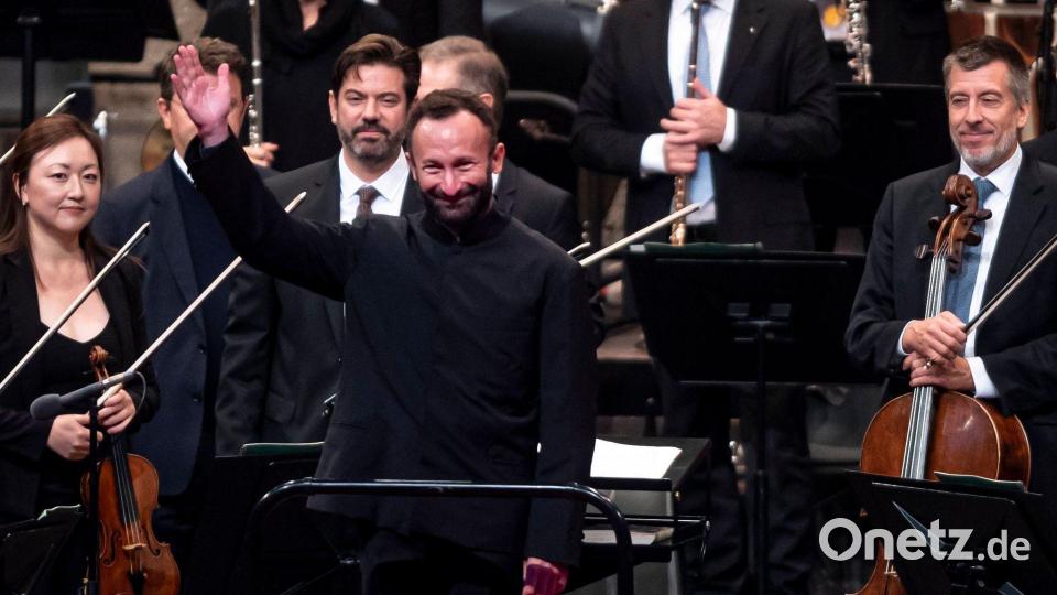 Die Berliner Philharmoniker spielen am Samstagabend in der Waldbühne. (Archivbild) Bild: Fabian Sommer/dpa