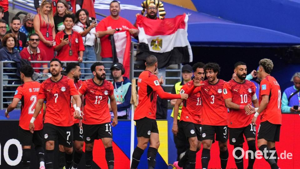 Ägypten ging früh in Führung. Bild: Manu Fernandez/AP/dpa