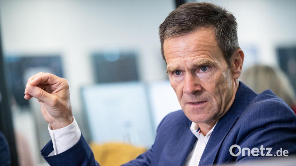 Dax-Manager von Achten: „Das ist keine Stagnation mehr, das ist Rezession.“ Bild: Sebastian Gollnow/dpa