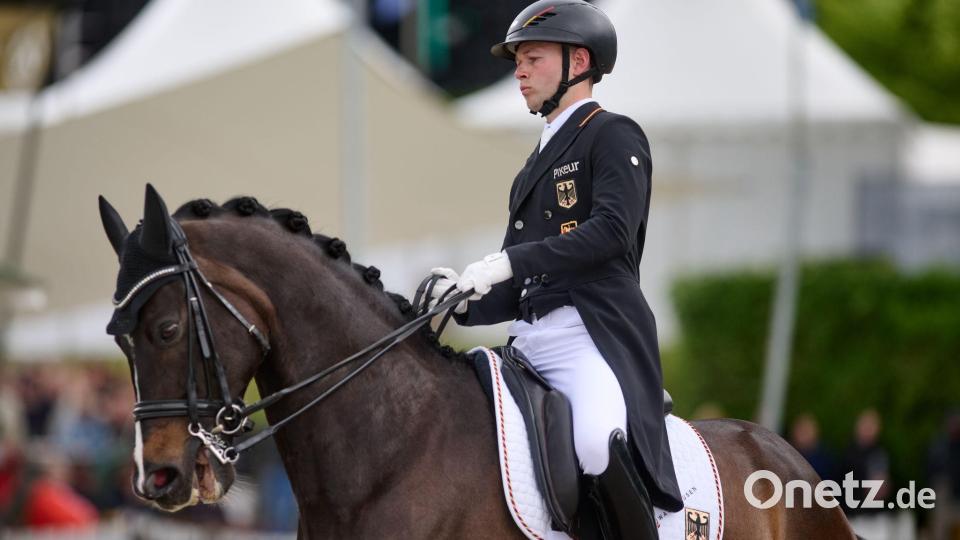 Raphael Netz rückt kurz vor der WM in die Nationalmannschaft nach. (Archivbild) Bild: Bernd Thissen/dpa