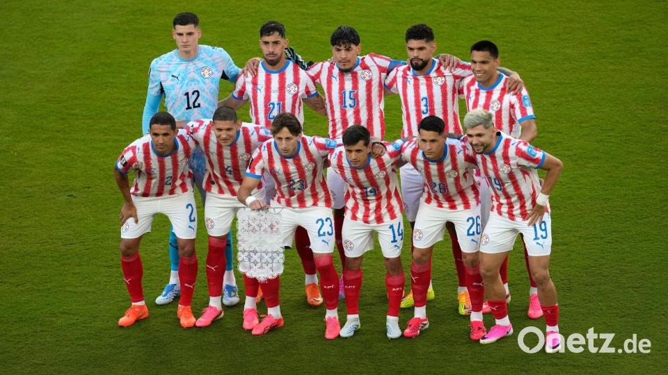 Paraguay ist eine defensivstarke Mannschaft. Bild: Jeff Chiu/AP/dpa