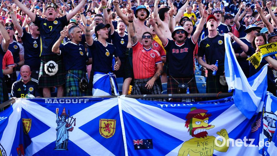 Die schottischen Fans sorgten bei der WM für Stimmung. Bild: Andrew Milligan/PA Wire/dpa