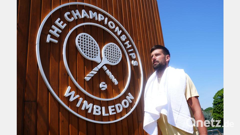 Der serbische Tennisstar Novak Djokovic möchte seine Kinder schützen - und hat ihnen deswegen noch keine Handys gekauft. (Archivbild) Bild: John Walton/PA Wire/dpa