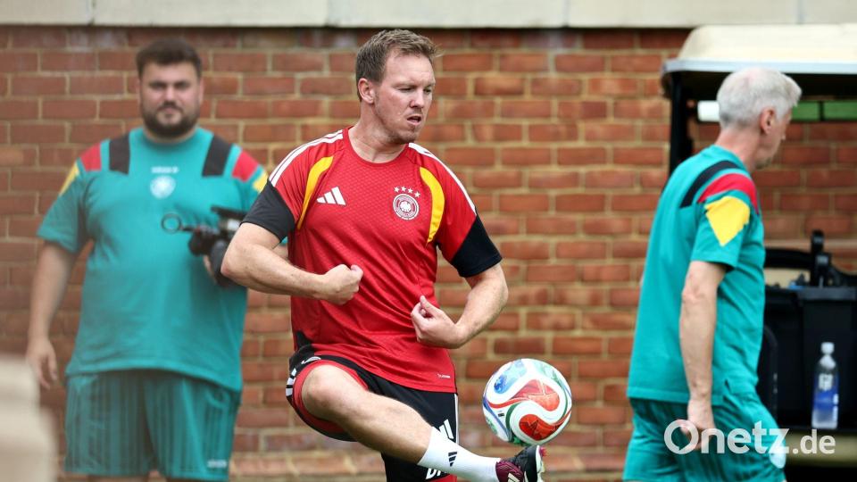 Julian Nagelsmann steht vor einem seiner wichtigsten Spiele als Bundestrainer. Bild: Christian Charisius/dpa