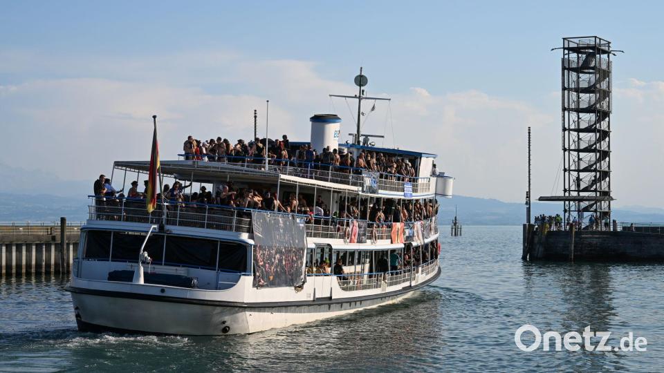 Veranstalter zum Fahrtwind bei der Hitze: „Überraschend angenehm.“ Bild: Felix Kästle/dpa