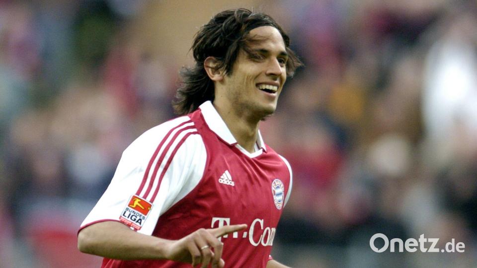 Alte Zeiten: Roque Santa Cruz jubelt 2004 über sein Tor für die Bayern im Stadtderby gegen 1860. (Archivbild) Bild: picture-alliance / dpa/dpaweb