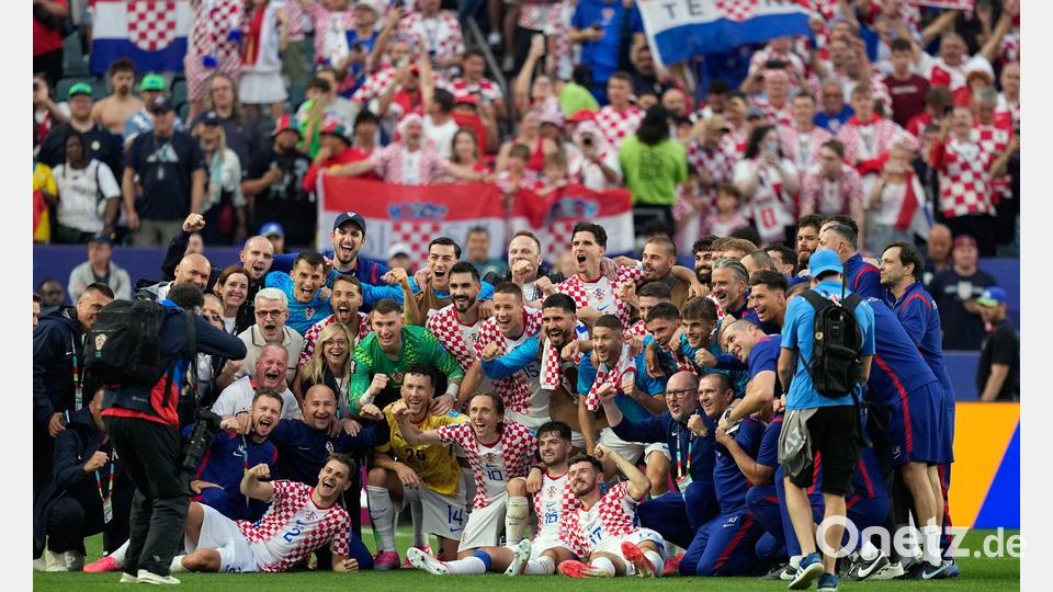 Kroatien bleibt im WM-Turnier. Bild: Matt Slocum/AP/dpa