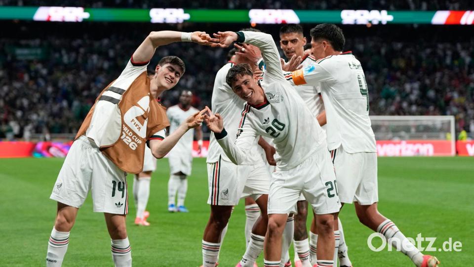 Die Serie im Aztekenstadion soll halten. Bild: Silvia Izquierdo/AP/dpa