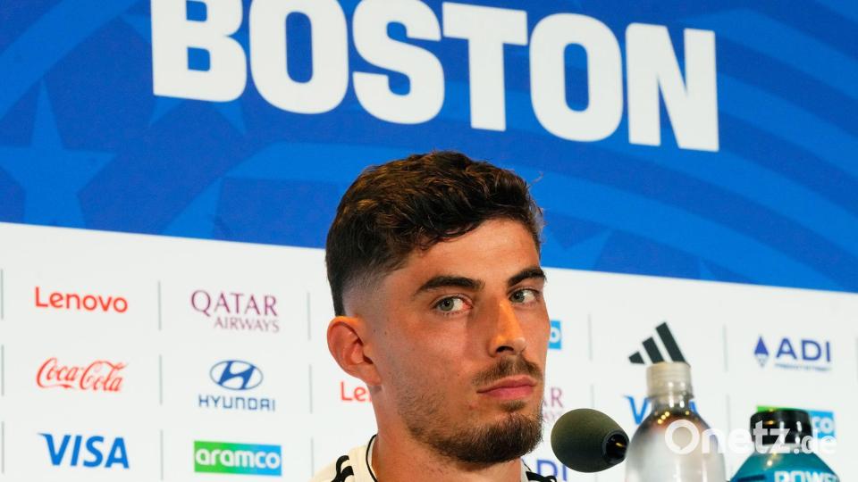 Kai Havertz glaubt an den offensiven Startschuss gegen Paraguay. Bild: Martin Meissner/AP/dpa