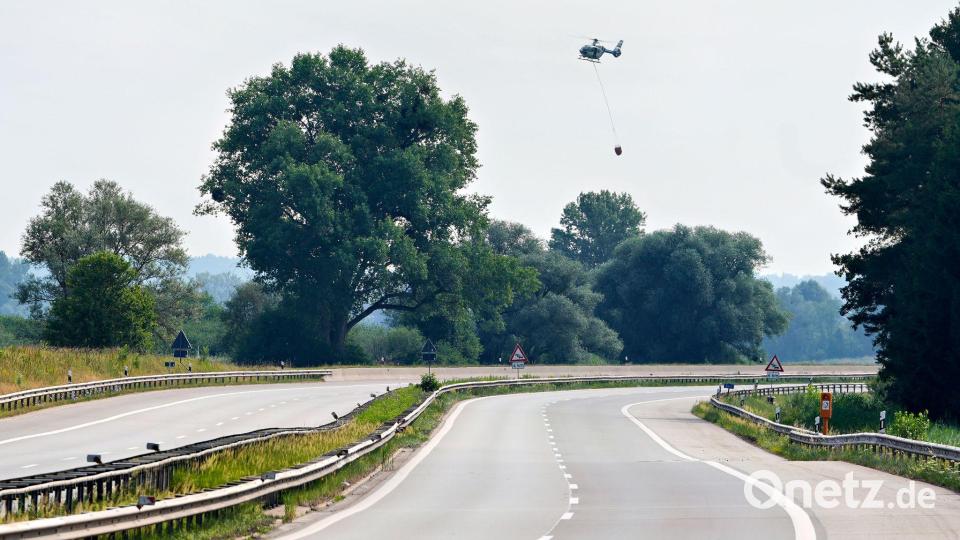Auf der A8 ging zeitweise nichts mehr für die Autofahrer. Bild: Uwe Lein/dpa