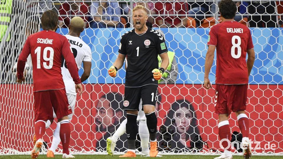Next Level bei den Psychotricks: Torwart Kasper Schmeichel. (Archivbild) Bild: Lui Siu Wai/xinhua/dpa