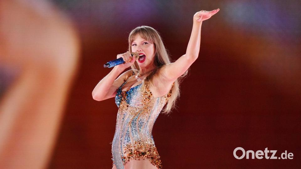 Mit der „Eras Tour“ reiste Swift um die Welt. (Archivbild) Bild: Darryl Dyck/The Canadian Press via AP/dpa