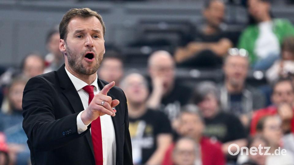 Anton Gavel übernimmt die Münchner Basketballer. (Archivbild) Bild: Sven Hoppe/dpa