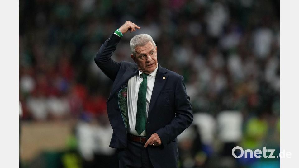 Aguirre spielte selbst bei der WM 1986 - und sah gegen Deutschland Rot. Bild: Silvia Izquierdo/AP/dpa