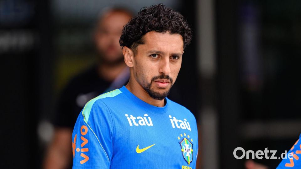 Marquinhos will den nächsten WM-Gegner Japan nicht unterschätzen. (Archivbild) Bild: Tom Weller/dpa
