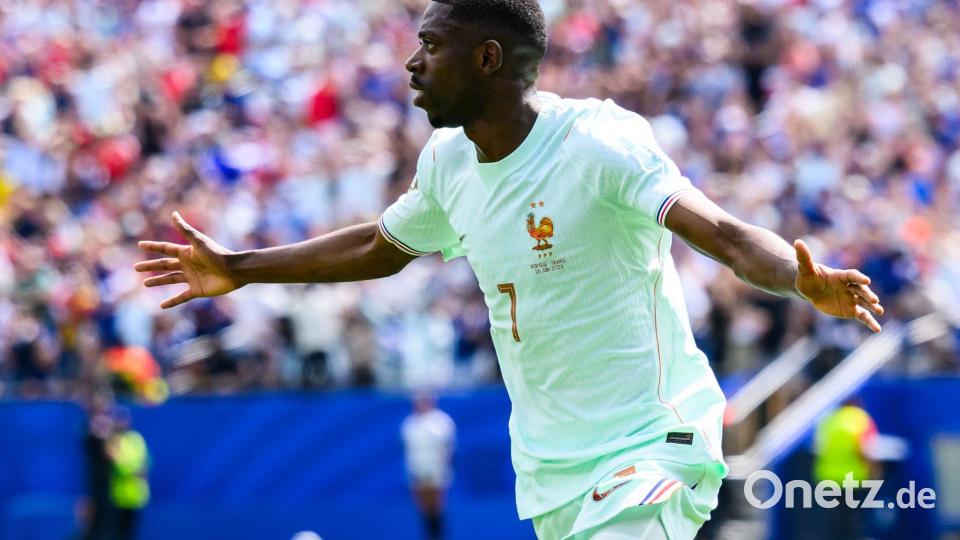 Will nach seinem Dreierpack gegen Norwegen nachlegen: Ousmane Dembélé. Bild: Tom Weller/dpa