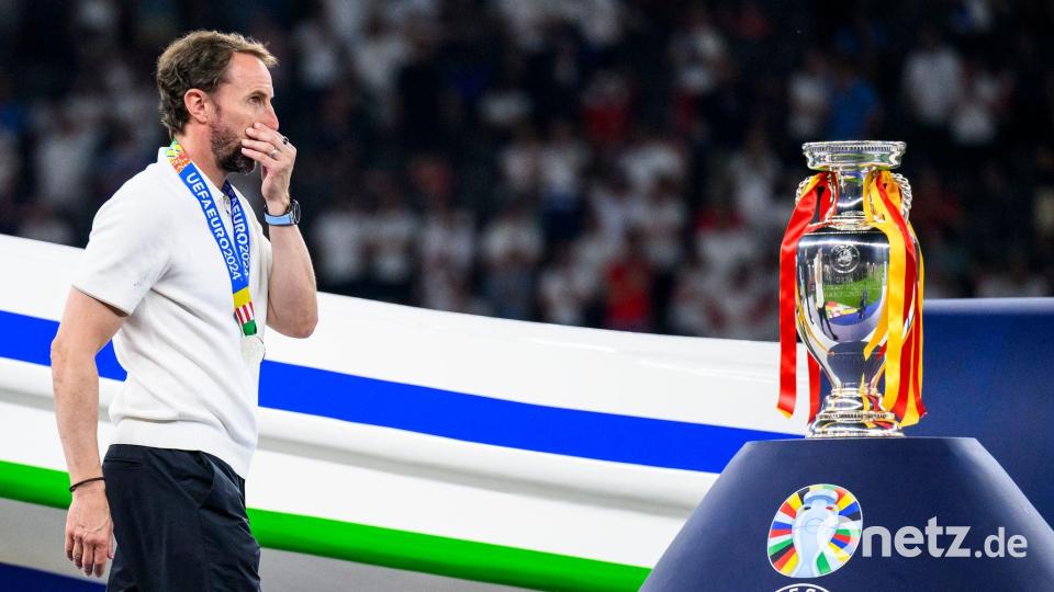 Southgate war den Trophäen nahe, aber gewann nie eine. (Archivbild)) Bild: Tom Weller/dpa