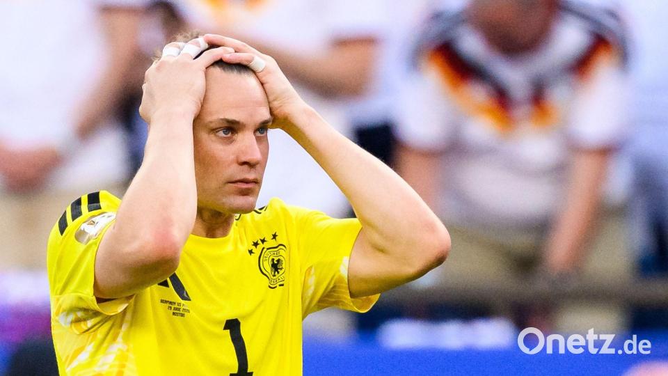 Entsetzt nach dem Aus im Elfmeterschießen: Manuel Neuer. Bild: Tom Weller/dpa