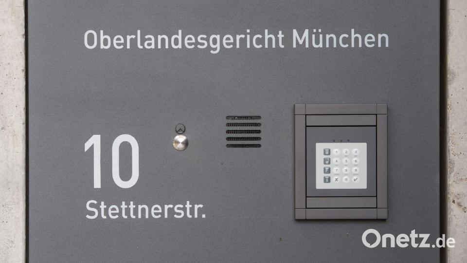 Verhandelt wurde im Hochsicherheitsgerichtssaal der Justizvollzugsanstalt München-Stadelheim nur rund 10 Minuten lang. (Archivbild) Bild: Tobias Hase/dpa