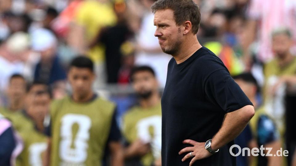 Julian Nagelsmann hat die DFB-Elf nicht in die Erfolgsspur führen können. Bild: Federico Gambarini/dpa