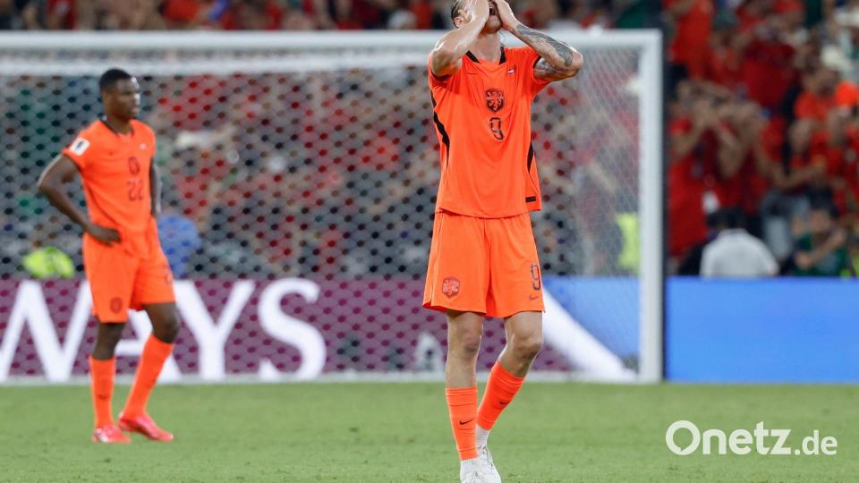 Wout Weghorst war nach dem WM-Aus untröstlich. Bild: Antonio Ojeda/ZUMA Press Wire/dpa