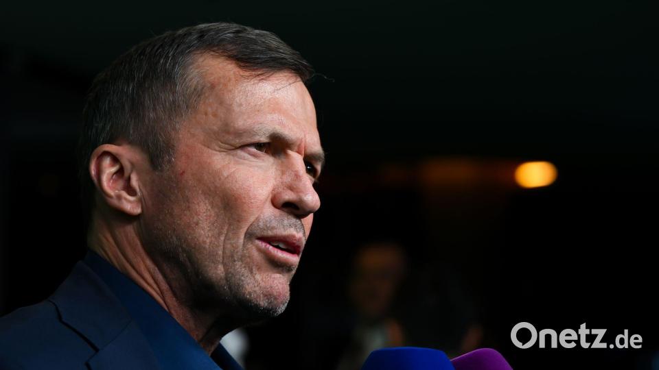 Lothar Matthäus sieht nach dem WM-Aus der deutschen Nationalmannschaft auch Unruhe durch Familienbesuche im Turnier. (Archivbild) Bild: Sven Hoppe/dpa