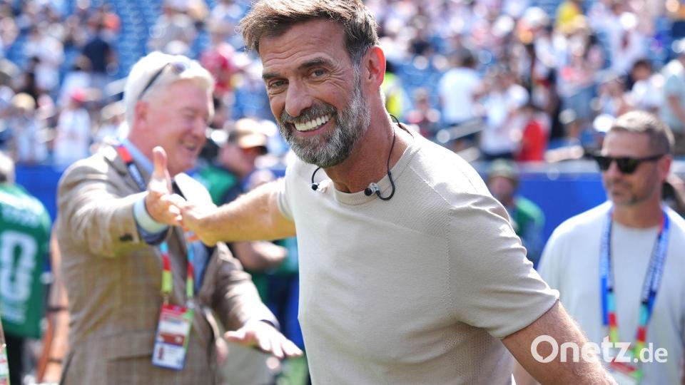 Jürgen Klopp gilt als logischer Kandidat für den Bundestrainer-Posten. Bild: Martin Rickett/PA Wire/dpa