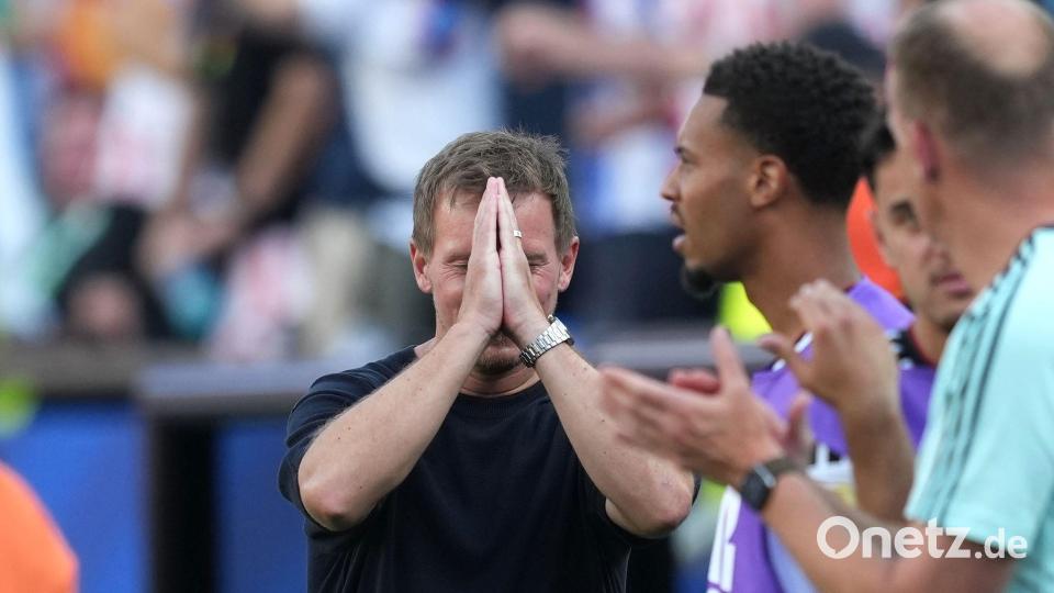 Julian Nagelsmann möchte als Bundestrainer weitermachen. Bild: Martin Rickett/PA Wire/dpa