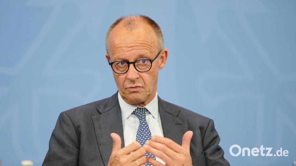 CDU-Chef Friedrich Merz hat sich im Wahlkampf für den Umbau des Bürgergelds eingesetzt. (Archivbild) Bild: Kay Nietfeld/dpa