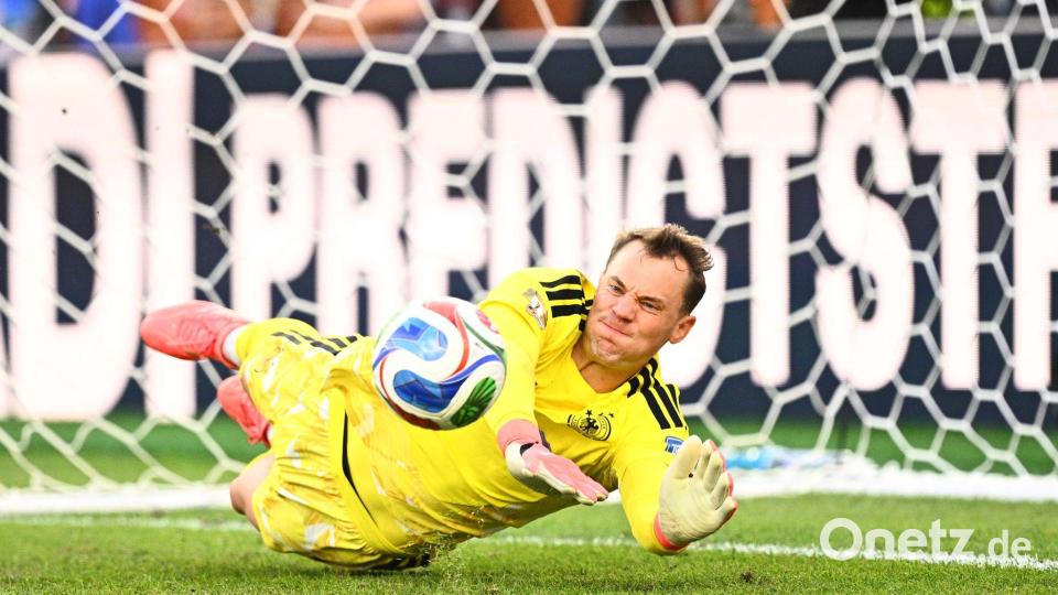Eine Elfmeterparade war die letzte große Aktion von Manuel Neuer im Nationaltrikot. Bild: Tom Weller/dpa