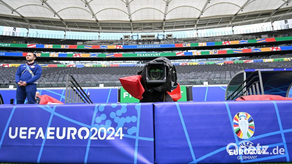 Es gibt einen Korruptionsverdacht nach der Fußball-EM 2024. (Archivbild) Bild: Arne Dedert/dpa