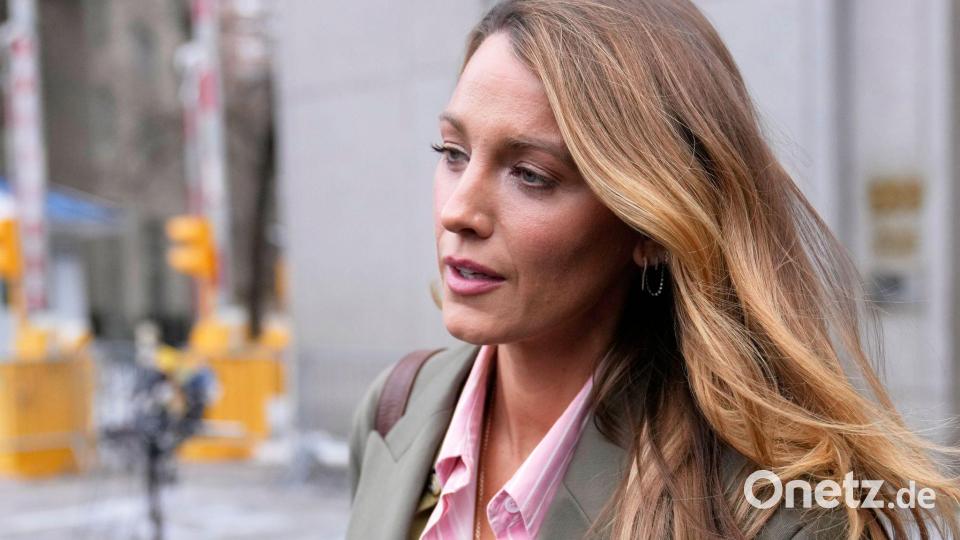 Blake Lively verlangt von Justin Baldoni Millionen zur Erstattung von Anwaltskosten. (Archivfoto) Bild: Seth Wenig/AP/dpa