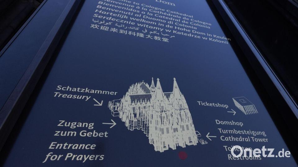 Der Dom ist von mehreren Seiten aus zugänglich. Bild: Rolf Vennenbernd/dpa