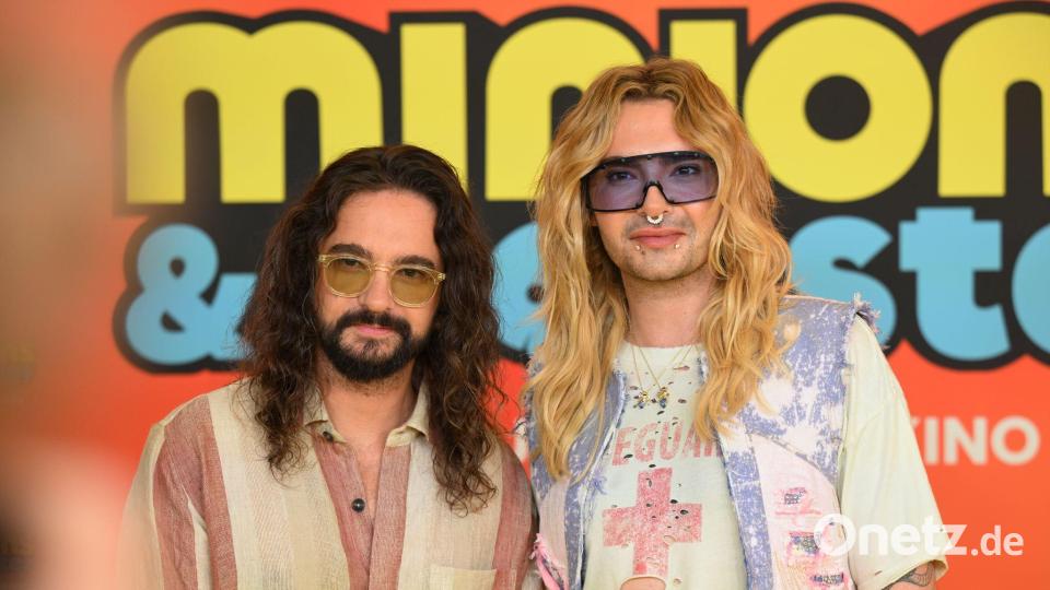 Tim und Bill Kaulitz haben in dem neuen Minions-Film je eine Sprecherrolle. (Archivbild) Bild: Felix Hörhager/dpa