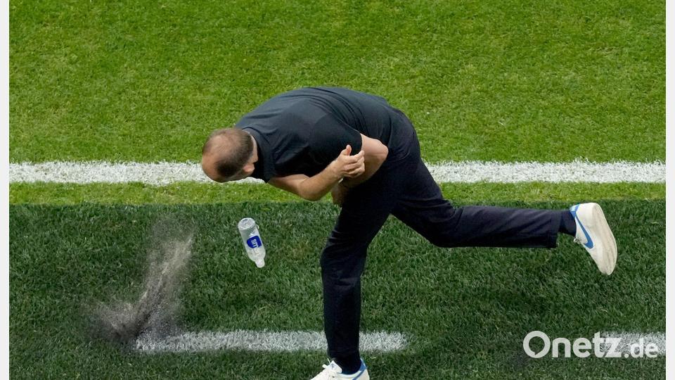 Kein Spiel für schwache Nerven, wie Tuchels Reaktion verrät. Bild: Nick Potts/PA Wire/dpa