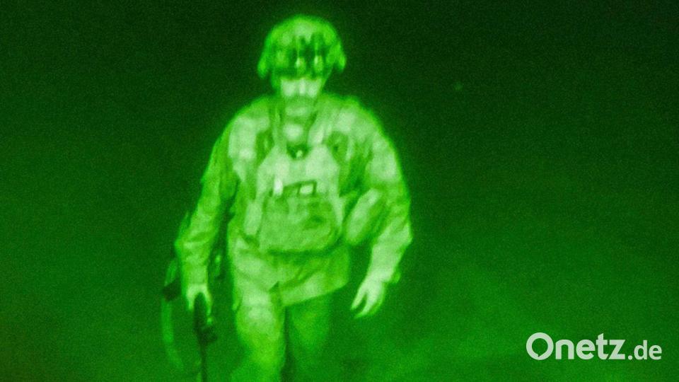 General Christopher Donahue verließ Afghanistan als letzter US-Soldat im August 2021. Bild: Uncredited/U.S. Central Command via AP/dpa