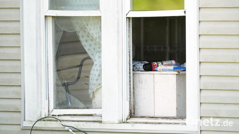 Nicht Menschenhandel, sondern ein innerfamiliärer Vorfall soll sich in diesem Holzhaus im US-Bundesstaat Ohio laut Behörden zugetragen haben. Die Ermittlungen laufen. Bild: Carolyn Kaster/AP/dpa