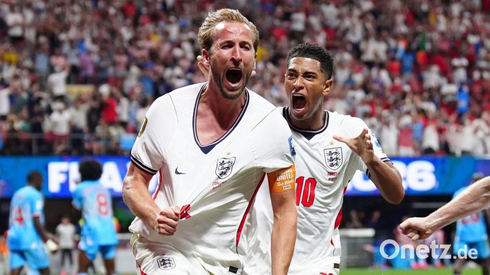 Harry Kane (l) schoss England ins WM-Achtelfinale. Bild: Bradley Collyer/PA Wire/dpa