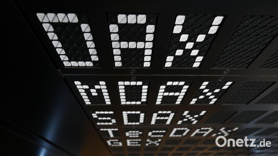 Der Dax hat die nächste Krise verarbeitet Bild: Arne Dedert/dpa