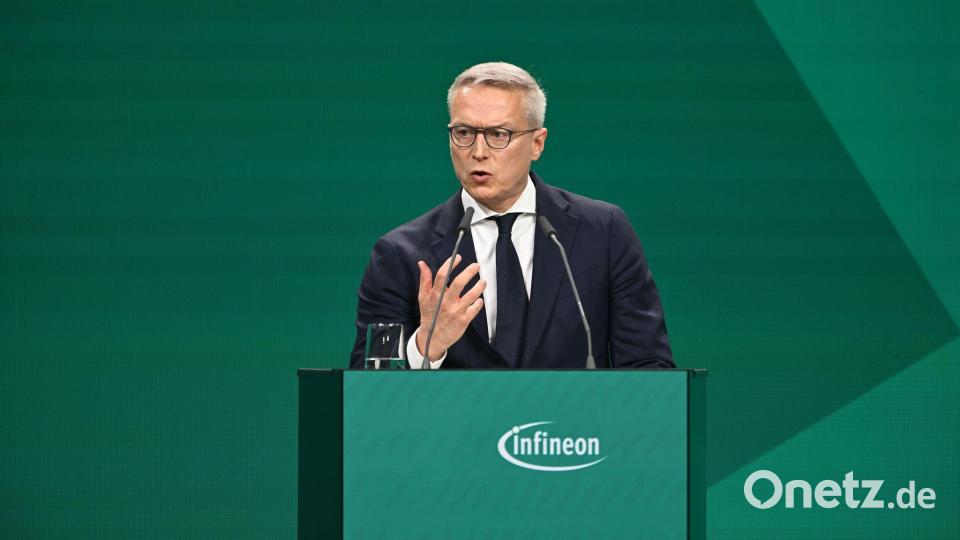 Digitalminister Karsten Wildberger (CDU) sieht das Infineon-Werk als Beleg für die Leistungsfähigkeit Deutschlands. Bild: Robert Michael/dpa