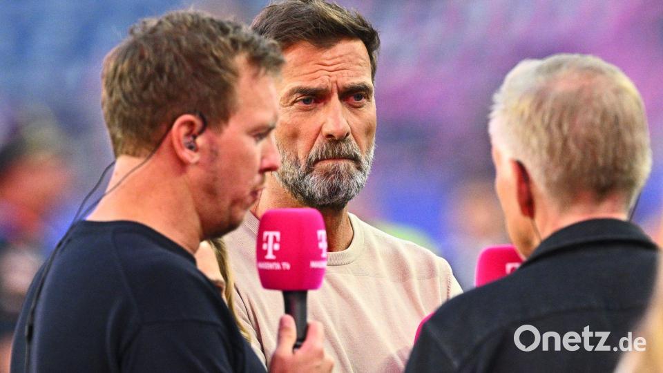 Bei der WM hat Klopp auch die Auftritte von Nagelsmann analysiert. (Archivbild) Bild: Tom Weller/dpa