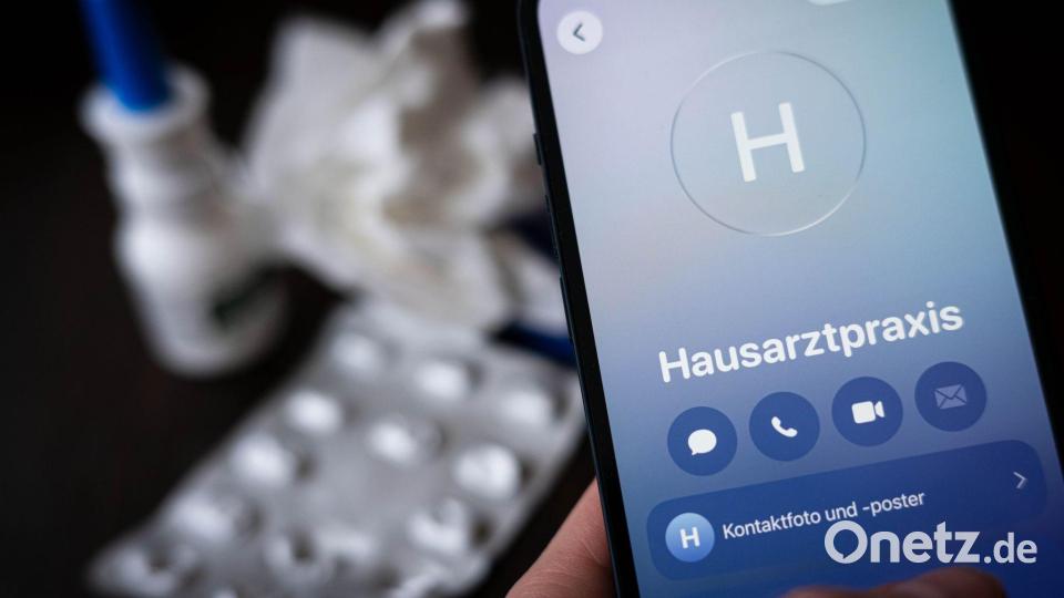 Die telefonische Krankschreibung soll beendet werden. (Symbolbild) Bild: Sina Schuldt/dpa