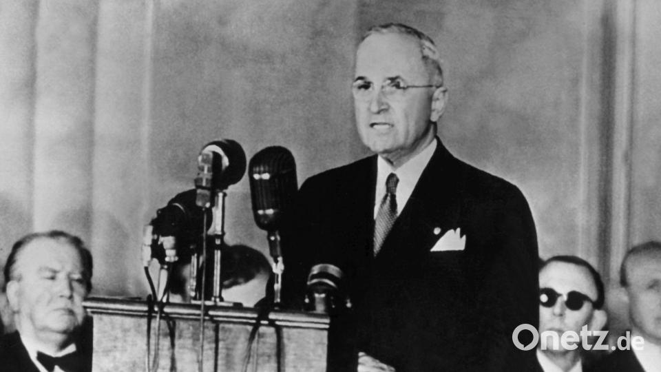 Das „S“ in Harry S. Truman steht für keinen Namen. (Archivbild) Bild: picture-alliance / dpa