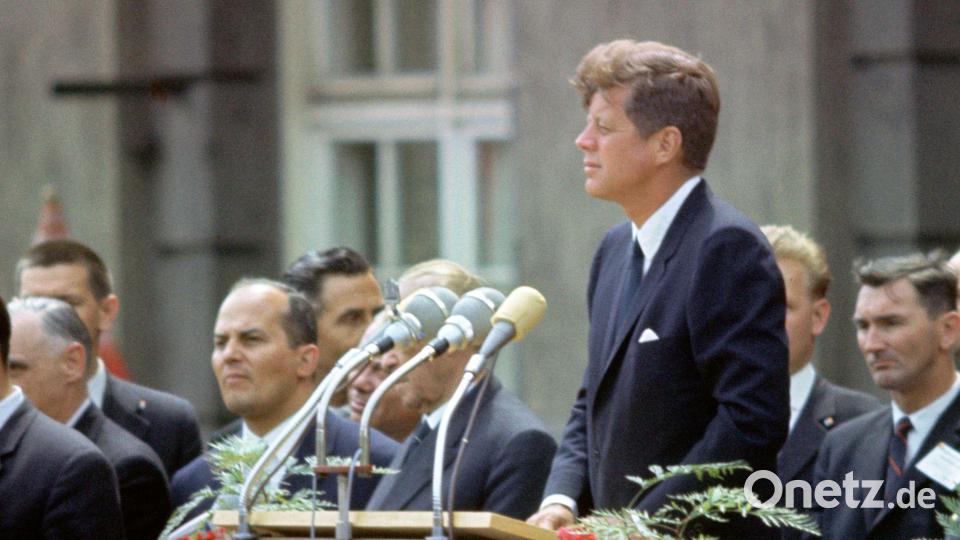 In der Amtszeit von Präsident John F. Kennedy erreichte die Amerika-Begeisterung in Deutschland vermutlich ihren Höhepunkt (Archivbild). Bild: Heinz-Jürgen Göttert/dpa