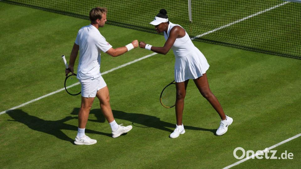 Eine spezielle Konstellation: Kevin Krawietz wurde vom Ehemann von Venus Williams angefragt. Bild: Kirsty Wigglesworth/AP/dpa