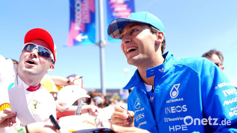 George Russell träumte als Kind von einem Traktor - heute ist er Formel-1-Star. Bild: David Davies/PA Wire/dpa